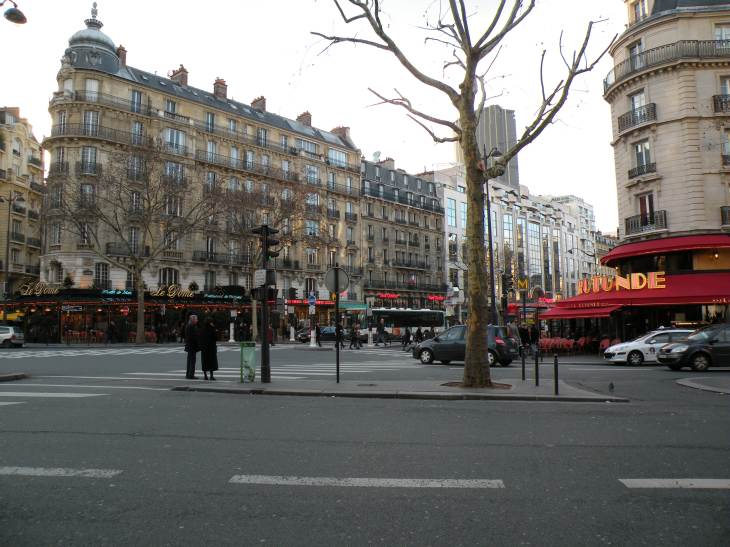  bd Montparnasse, le Dôme et la Rotonde